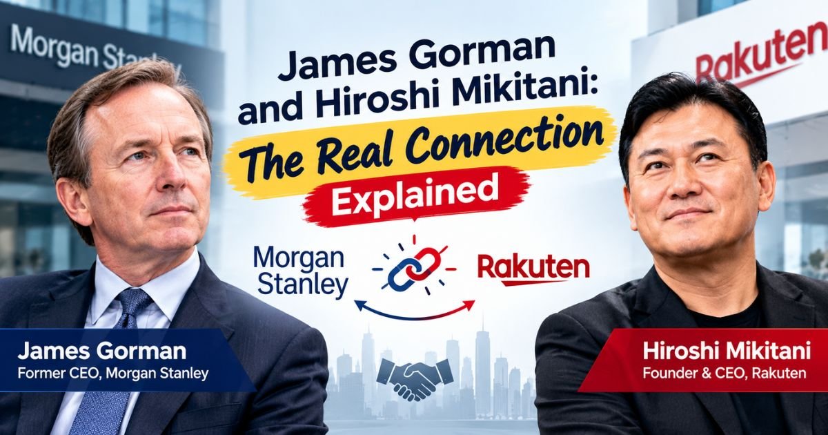 James Gorman and Hiroshi Mikitani